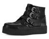Black & Grey TUKskin Western 3 Buckle Viva Mondo Boot