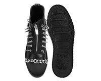 V3271 Black Haze Spike & Chain Viva Mondo Boot