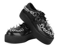Black Haze Spike & Chain Viva Mondo Creeper - T.U.K.V3266-03