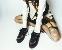 Black Haze Spike & Chain Viva Mondo Creeper - T.U.K.V3266-03