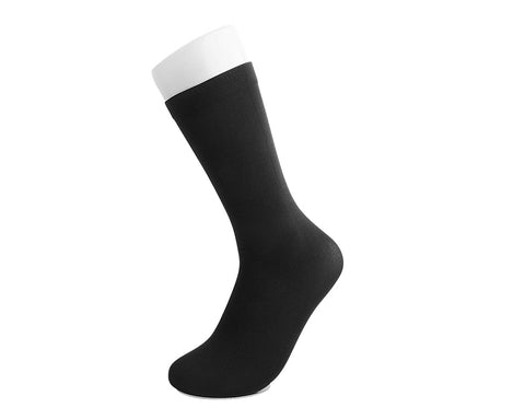 TSK1164 Black Knee-High Nylon Mesh Sock TSK1164-OS