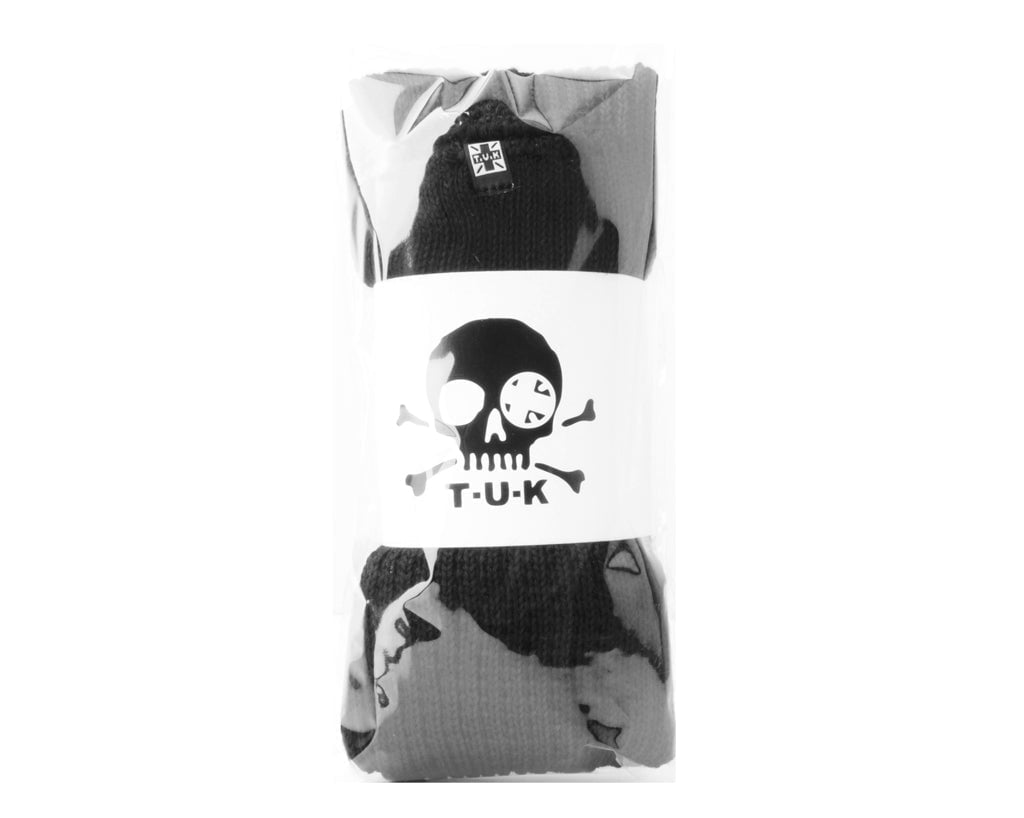 TSK1157 Black Knit Slouch Sock TSK1157-OS