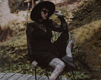 Black Lace Viva Mondo Creeper - T.U.K.V3164-03