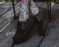 Black Lace Viva Mondo Creeper - T.U.K.V3164-03