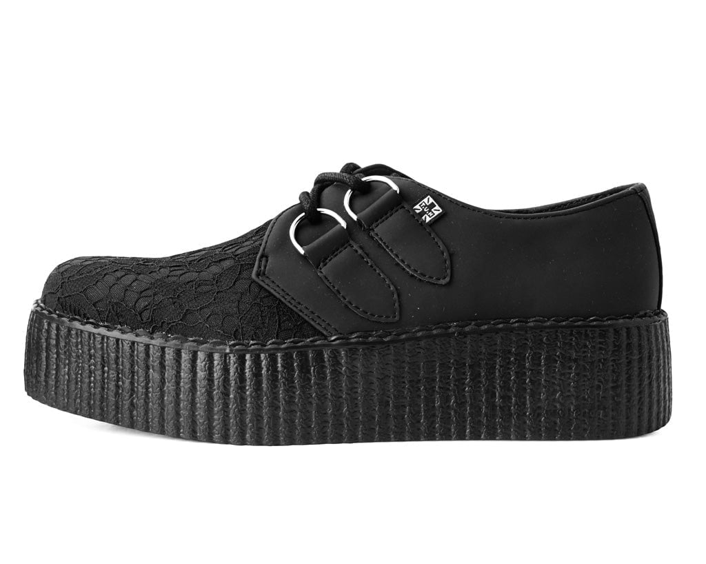 Black Lace Viva Mondo Creeper - T.U.K.V3164-03