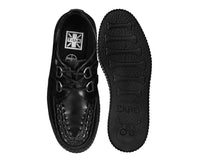 Black Leather Viva Mondo Creeper - T.U.K.V6802-03