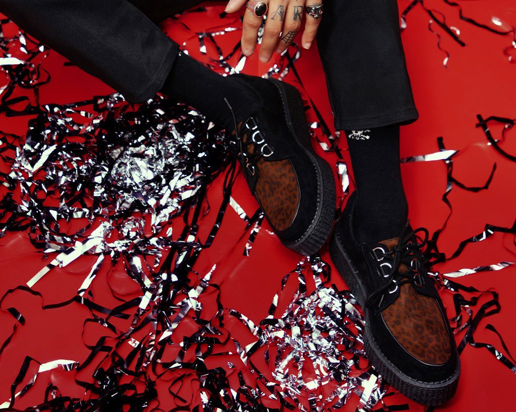 T2263 Black & Leopard Anarchic Creeper