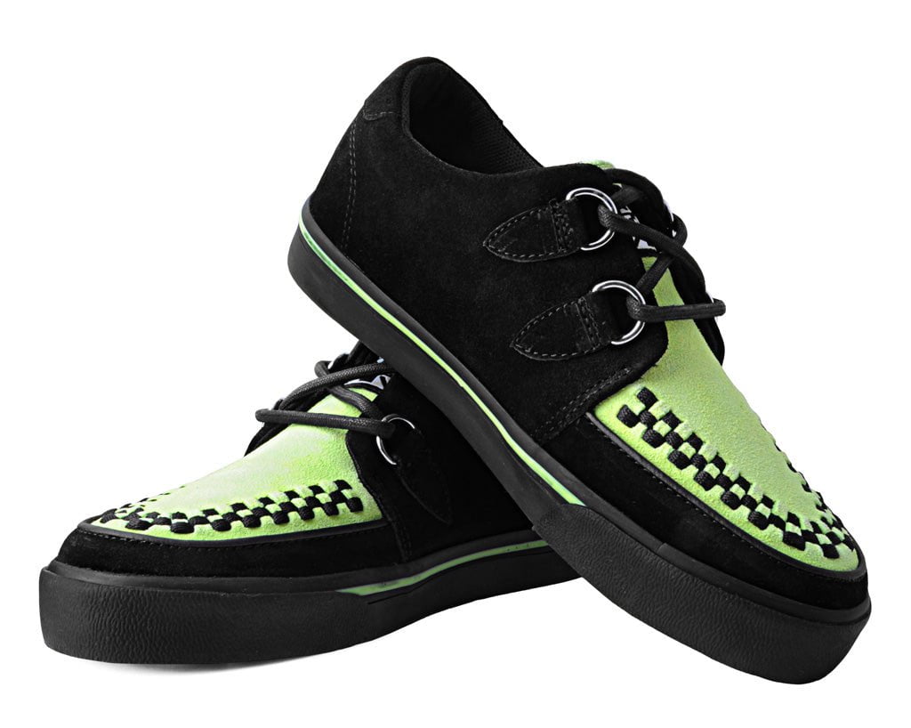 Black & Lime Sneaker - T.U.K.A3149-03