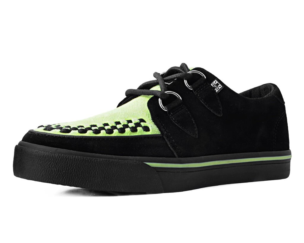Black & Lime Sneaker - T.U.K.A3149-03