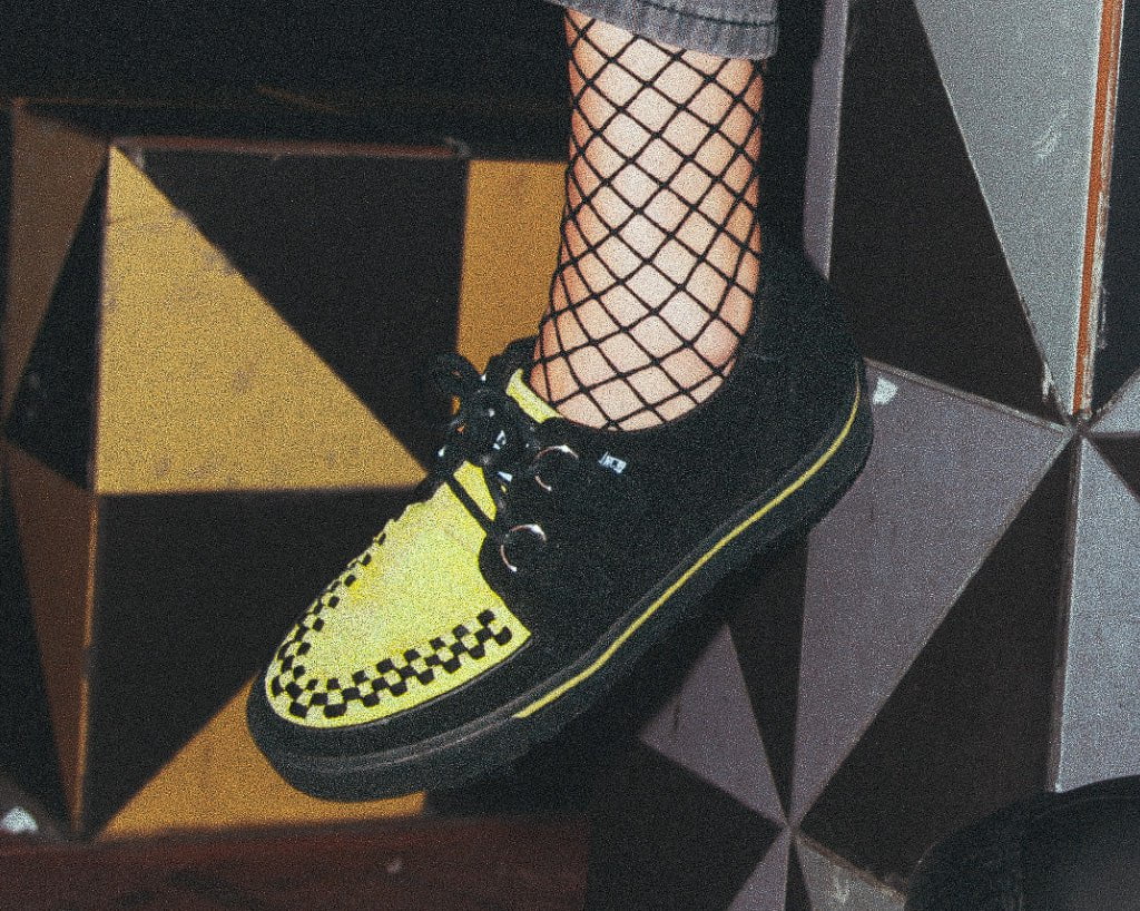 A3149 Black & Lime Sneaker