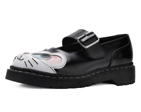 T2362 Black Mouse Mary Jane