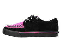 Black & Neon Pink Sneaker - T.U.K.A3148-03
