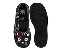 T2353 Black Polka Dot Kitty Mary Jane