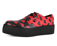 V3258 Black & Red Hearts Viva Mondo Creeper