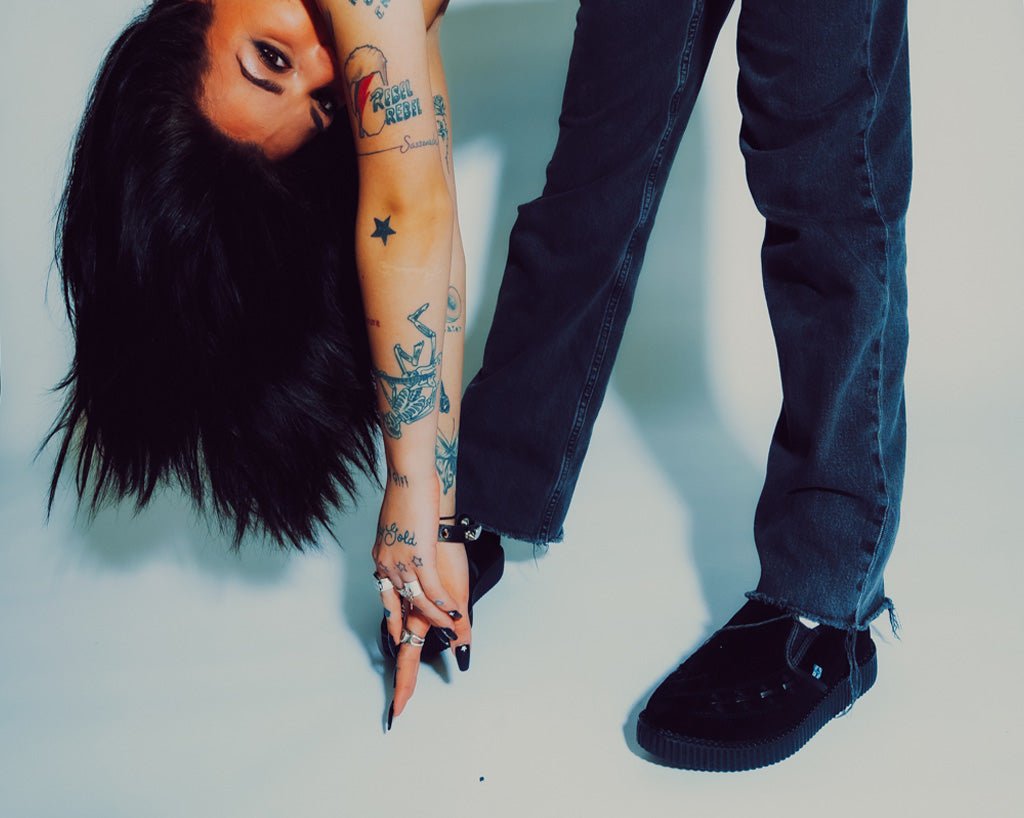 Black Slip - On Creeper - T.U.K.A3205-03