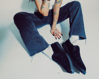 Black Slip - On Creeper - T.U.K.A3205-03