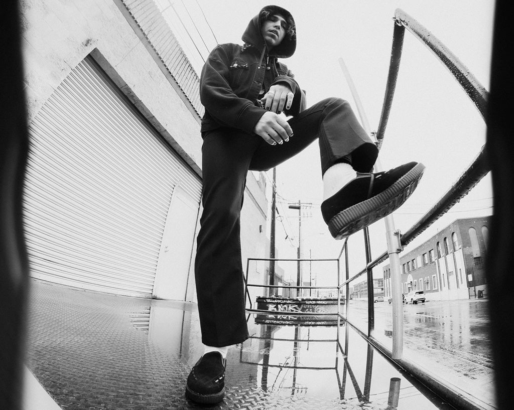 Black Slip - On Creeper - T.U.K.A3205-03