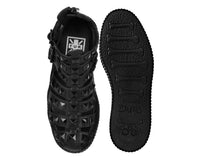 V3383L Black Studded Gladiator Viva Mondo Sandal
