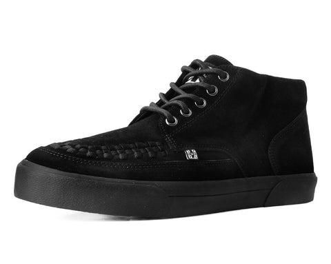 A3153 Black Suede 5-Eye Sneaker