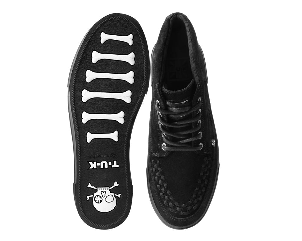 A3153 Black Suede 5-Eye Sneaker