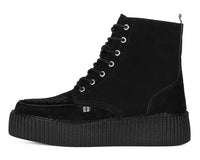 V3332 Black Suede Interlace Viva Mondo Boot