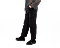 V3332 Black Suede Interlace Viva Mondo Boot