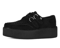V7757 Black Suede Viva Mondo Creepers