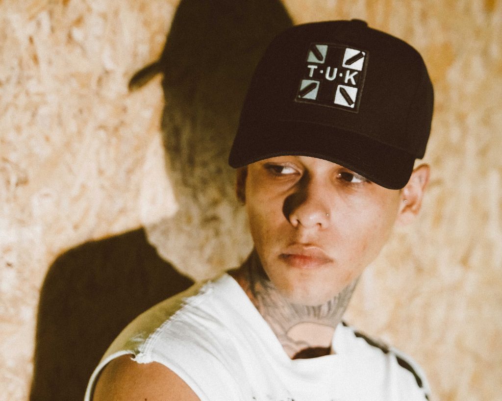 HT06 Black T.U.K. Logo Hat HT06-OS
