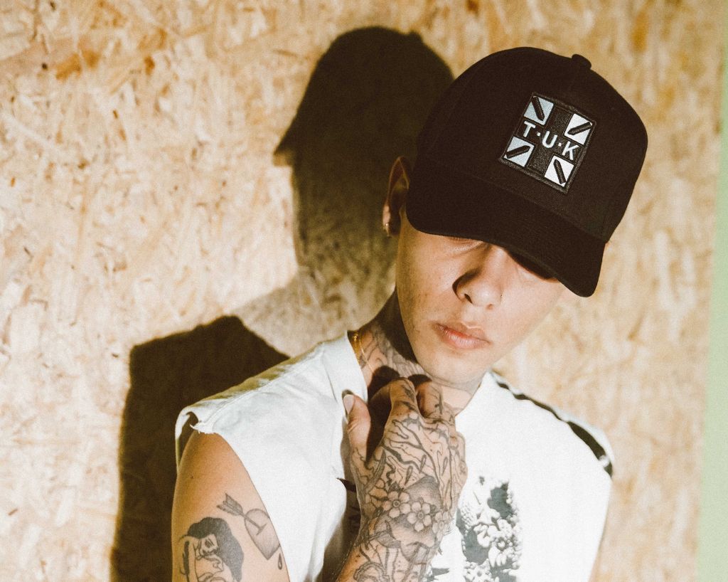 HT06 Black T.U.K. Logo Hat HT06-OS