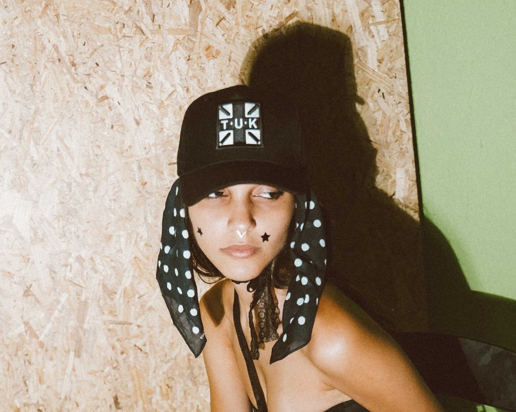 HT06 Black T.U.K. Logo Hat HT06-OS