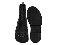 A3333 Black TUKskin 7-Eye Dino Flat Boot