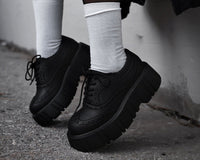 T2337 Black TUKskin™ Anarchic Airship Brogue