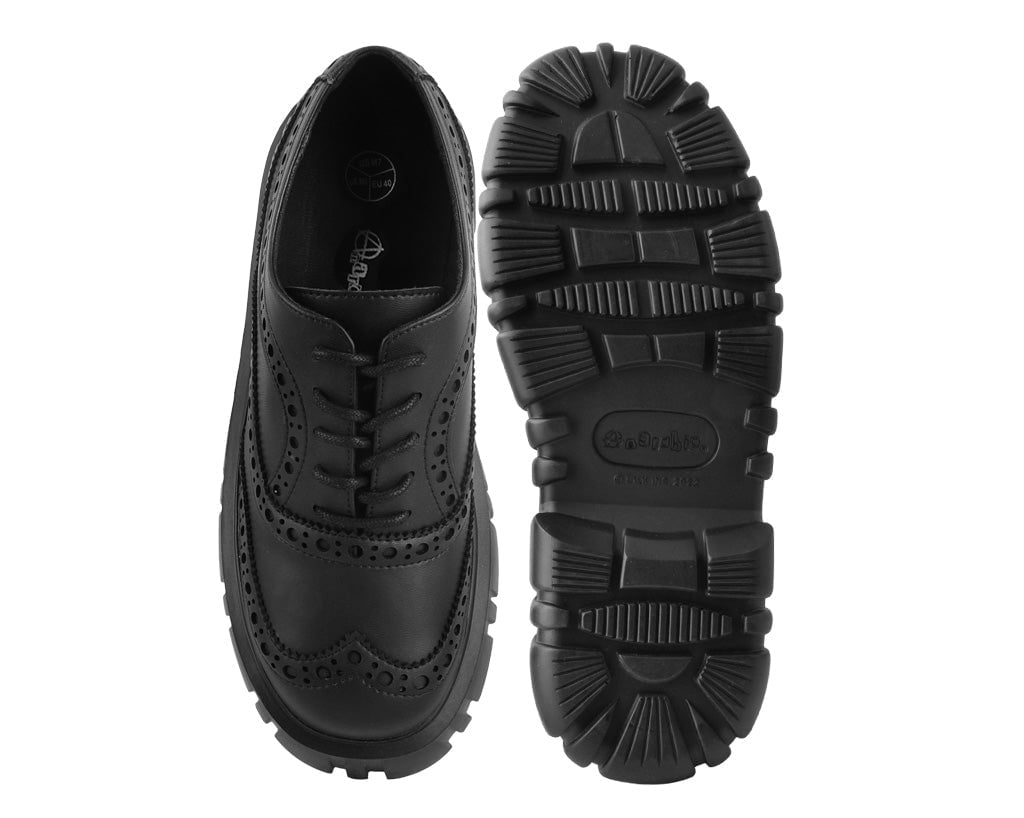 T2337 Black TUKskin™ Anarchic Airship Brogue