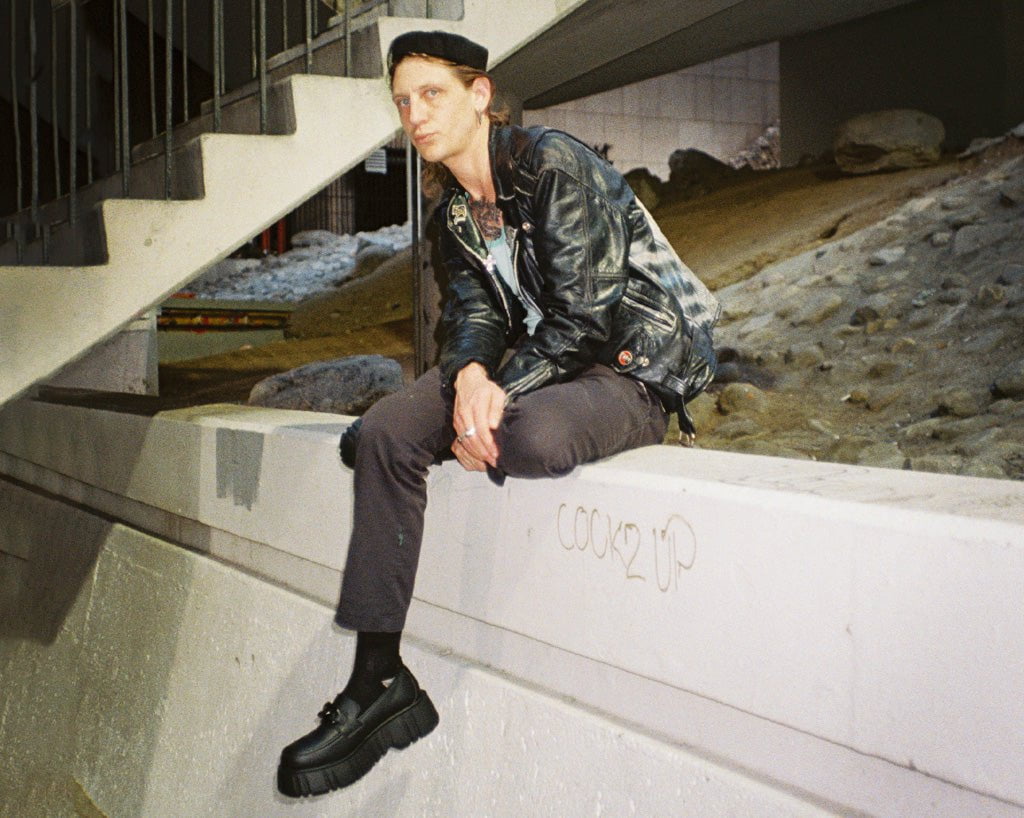 Black TUKskin™ Anarchic Airship Chain Loafer - T.U.K.T2333-03