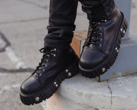 A3334 Black TUKskin Bolt Airship Boot