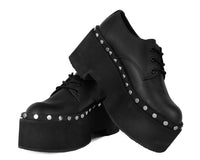 A3296 Black TUKskin Dino Flat Platform