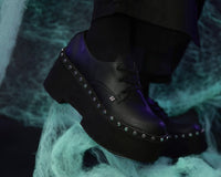 A3296 Black TUKskin Dino Flat Platform