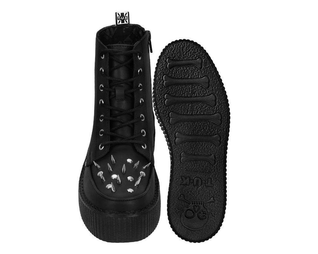 V3331 Black TUKskin Spiked Viva Mondo Boot