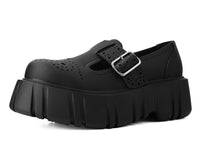 Black TUKskin™ T - Bar Anarchic Airship Brogue - T.U.K.T2334-03