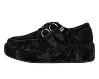 A3239 Black Velvet Wrapped Viva Mondo Creeper