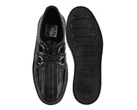 Black Wavy Patent Viva Mondo Creeper - T.U.K.V3204-03