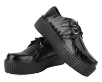 Black Wavy Patent Viva Mondo Creeper - T.U.K.V3204-03