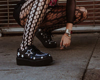Black & White Star Viva Mondo Creeper - T.U.K.V3264-03