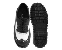 T2338 Black & White TUKskin™ Anarchic Airship Brogue