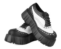 T2338 Black & White TUKskin™ Anarchic Airship Brogue