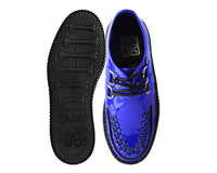 Blue Metallic Sparkle Viva Mondo Creeper - T.U.K.V3156-03
