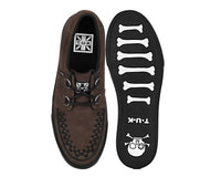 A3433 Brown Suede Creeper Sneaker
