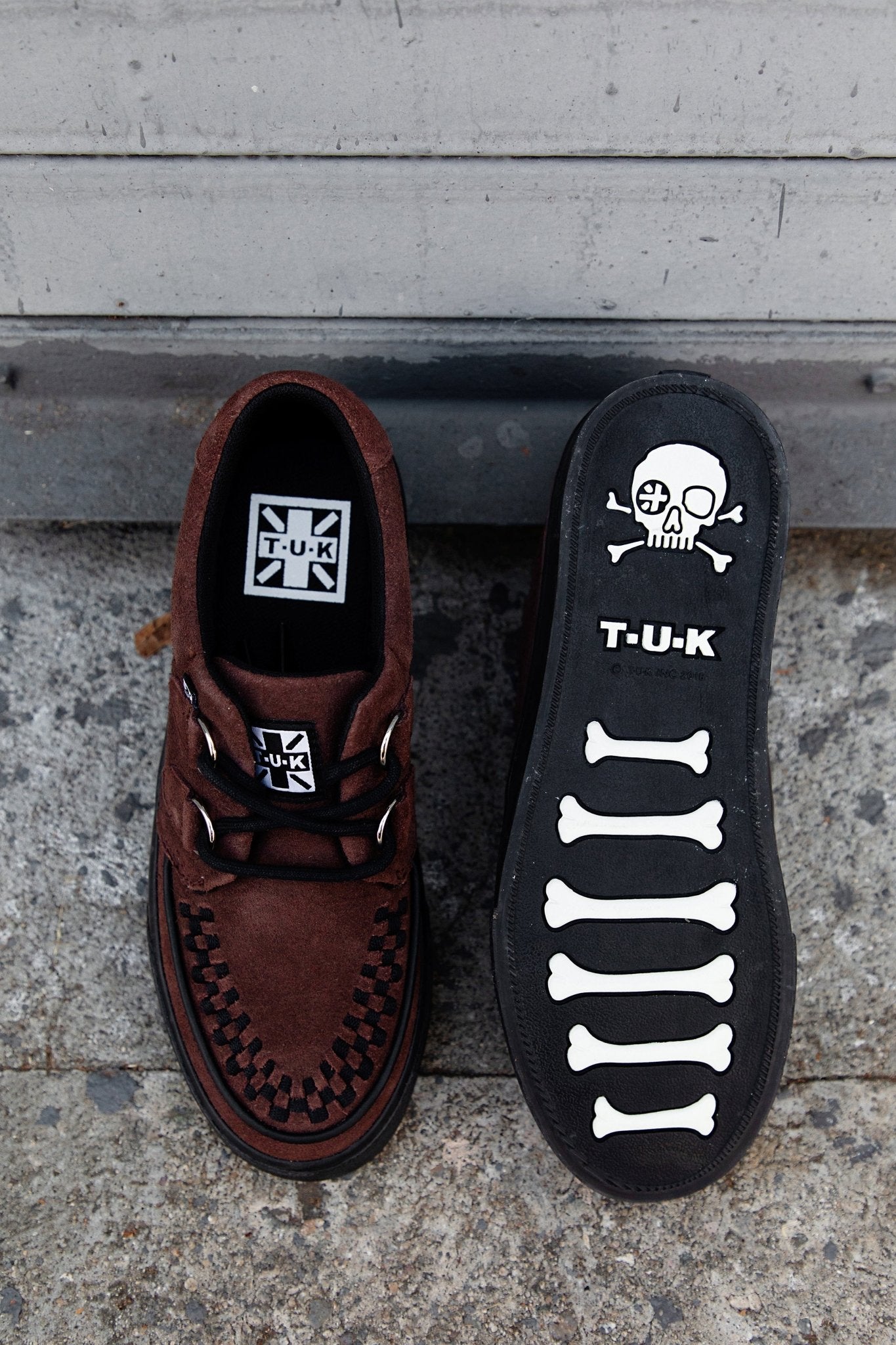 A3433 Brown Suede Creeper Sneaker