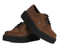 Brown Suede Vintage Mondo Creeper - T.U.K.G3393-03