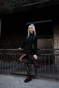G3454 Burgundy Cow Hair Vintage Creeper